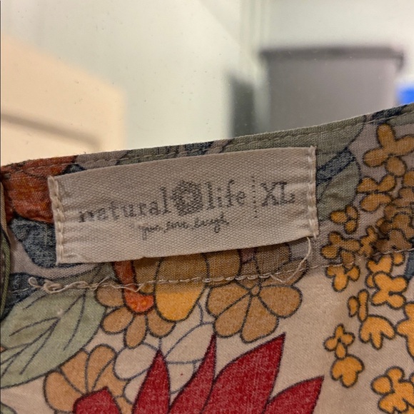 NATURAL LIFE Floral Patti Mini Dress - Picture 2 of 4